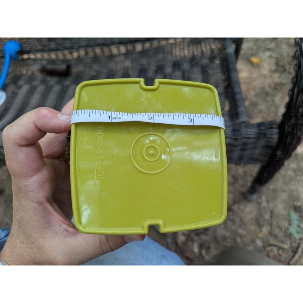 Vintage Tupperware Pick-A-Deli Pickle Keeper Avocado Green 1330 Complete 3pc